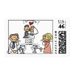 Wedding Toast Stamps