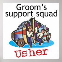 Wedding Usher Poster
