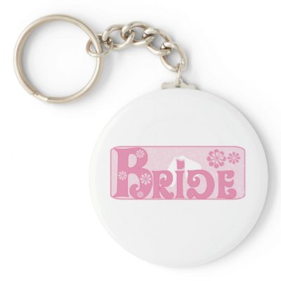 Wedding Veil Bride Keychain