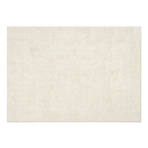 Wedding Vintage White Lace and Linen Personalized Invitations