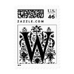Wedding - W Monogram  Small Stamp