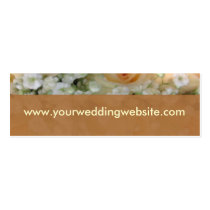 wedding website cards profile cards