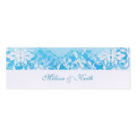 Wedding Website Cards (Turquoise) Business Card Templates