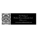 Wedding Website Information Cards Business Card