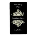 Wedding Wine Label