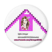 Weddings and Beauty Logo magnets by Abrunner2008 Weddings and Beauty Logo magnets