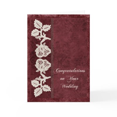 Weddings and Old Lace Cards