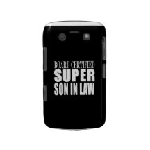 Weddings Birthdays Parties : Super Son in Law Blackberry Bold Cases
