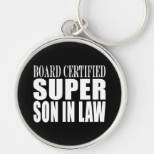 Weddings Birthdays Parties : Super Son in Law Keychain