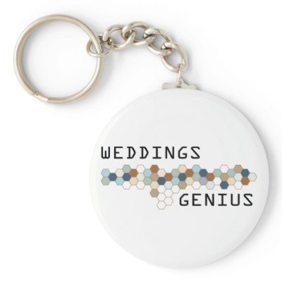 Weddings Genius Key Chains