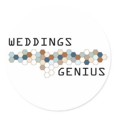 Weddings Genius Stickers