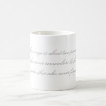 Weddings Marriage Funny Quote Mug