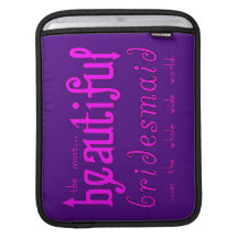 Weddings Party Favors Thanks Beautiful Bridesmaid Sleeve For iPads