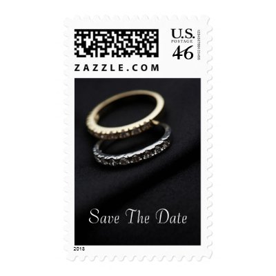 Weddings Save The Dates Postage Stamp