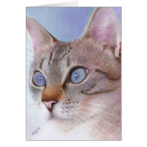 Wedgewood Blue Greeting Card