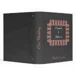 Wedgewood Pink 3 Wedding Planner Binder