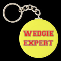 Wedgie Expert keychains