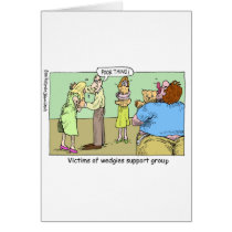 Wedgie Support Group Cartoon Gifts & Collectibles cards