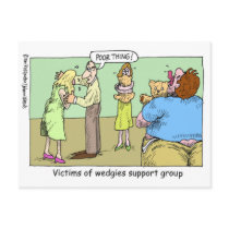 Wedgie Support Group Cartoon Gifts & Collectibles postcards by beardiethor123 Wedgie Support Group Cartoon Gifts & Collectibles postcards