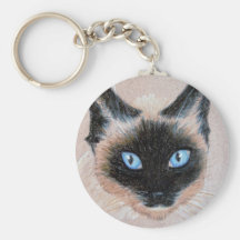 Wedgy Siamese Key Chains