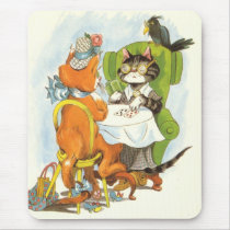 Wednesday Afternoon Cards Mouse Pads
