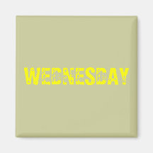 WEDNESDAY MAGNETS