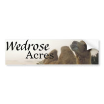 Wedrose Acres bumper sticker 3
