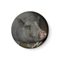 Wedrose Acres pig magnet
