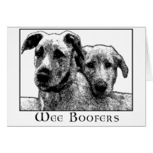 Wee Boofers Greeting Cards