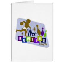 Wee Bowling League Cards