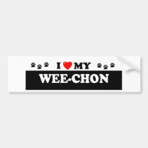 WEE-CHON BUMPER STICKER
