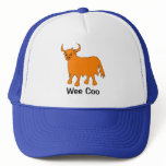 "Wee Coo" Highland Cow hat design