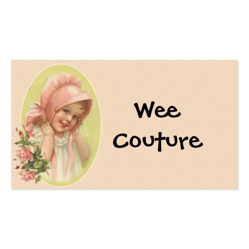 Wee Couture Children's Wear Business Card