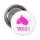 wee! pinback button