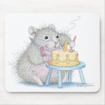 Wee Poppets® by Artist Ellen Jarckie - Mouse Pad