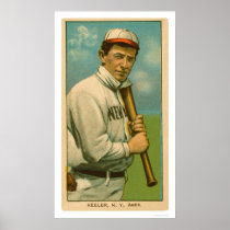 Wee Willie Keeler Baseball 1909 Print