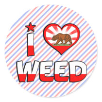 Weed, CA stickers