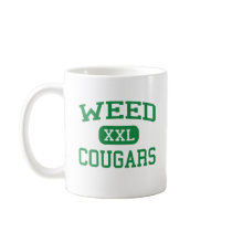 Weed - Cougars - High School - Weed California mugs by customteamsportswear Weed - Cougars - High School - Weed California mugs
