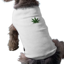 Weed Leaf - For Dogs! pet clothing by JulyJays Weed Leaf - For Dogs! pet clothing