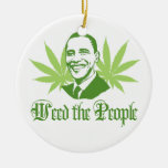 WEED THE PEOPLE.png Christmas Ornament