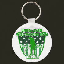 Weed Wacking Team Keychain
