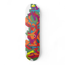 weed-white skateboards