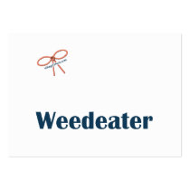 Weedeater Reminders Business Cards