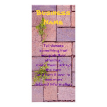 Weeds In The Cracks Photograph Custom Rack Cards