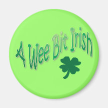 weeirish refrigerator magnet