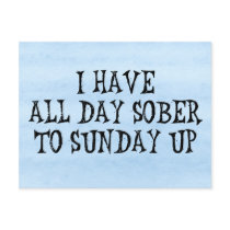 Weekend Drinking Humor Postcards