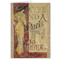 Weekend in Paris Card