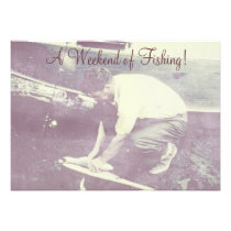 Weekend of Fishing Trip invitations