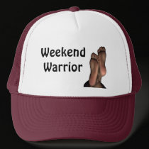 Weekend Warrior Funny Hat hats