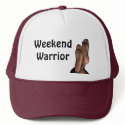 Weekend Warrior Funny Hat